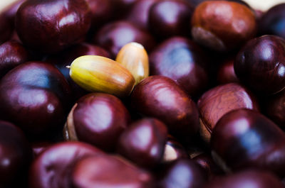 Full frame shot of blueberries