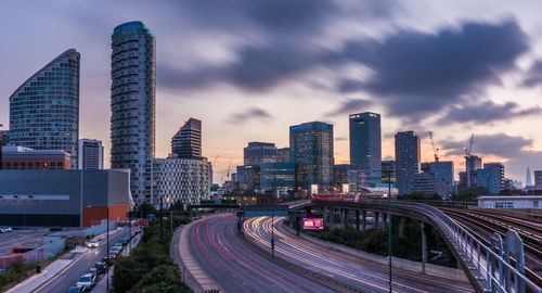 View of cityscape against sky