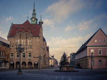 Buildings in city