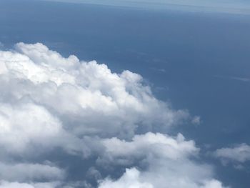 Low angle view of clouds in sky