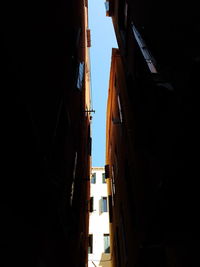Panoramic view of city against clear sky