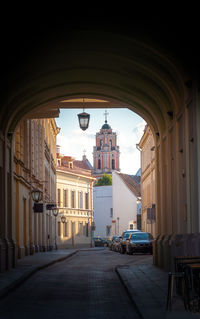 View of historical building