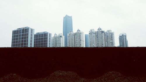 Skyscrapers in city