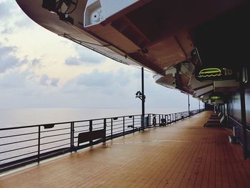 View of sea against sky