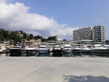 View of city against sky