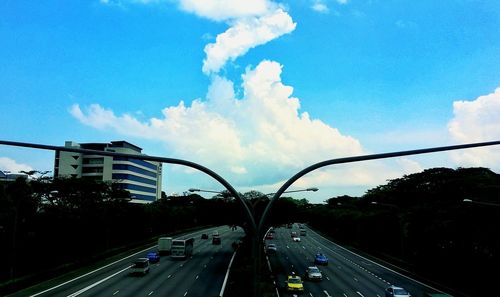 Traffic on road