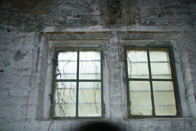 Windows of old building