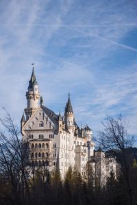 Low angle view of buildings against sky