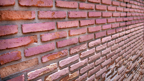 Full frame shot of brick wall