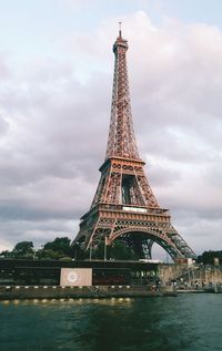 View of monument against cloudy sky