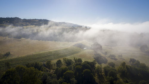 Panoramic view of landscape against sky