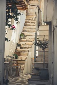 Staircase of building