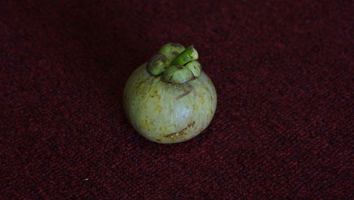 High angle view of fruits on table