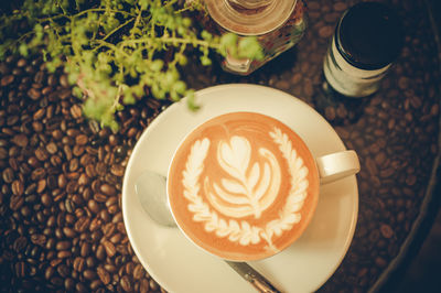 Close-up of coffee cup