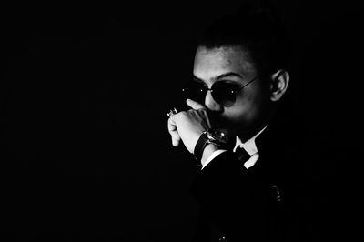 black