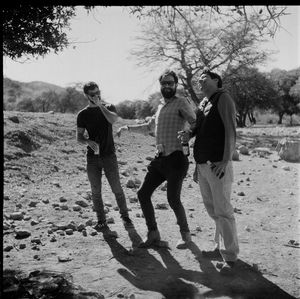 Group of people walking on land