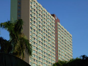 Low angle view of skyscrapers
