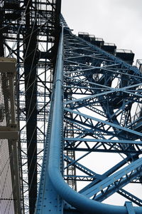 Low angle view of bridge against sky