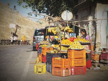 Graffiti for sale at market stall