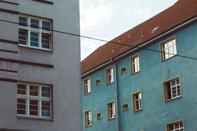 Houses against sky