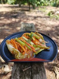 Vegetable cabbage kimchi