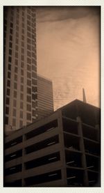 Low angle view of building against sky