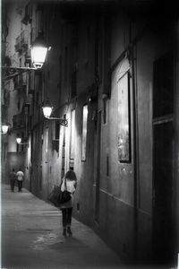 Group of people in front of building