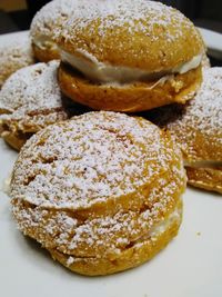 Close-up of dessert