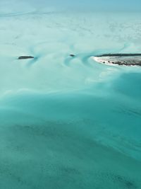 Aerial view of sea