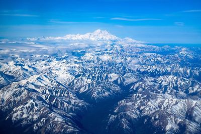 Aerial view of landscape