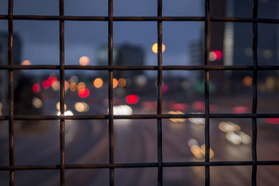Full frame shot of window