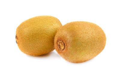 Close-up of oranges against white background