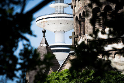 Low angle view of tower
