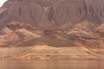 Scenic view of rock formations