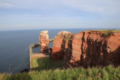 Panoramic view of sea against sky