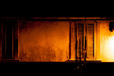 Close-up of window