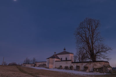 Built structures against sky