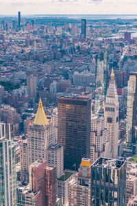 Aerial view of cityscape