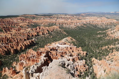 Aerial view of landscape