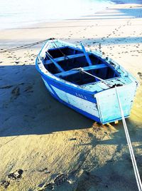 Boats in calm sea