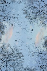 Low angle view of cloudy sky