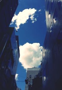 Low angle view of building against sky