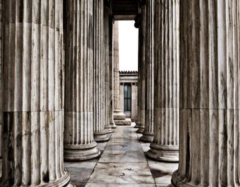 Corridor of building