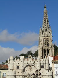 Low angle view of cathedral against sky