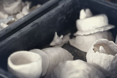 Close-up of meat on barbecue grill