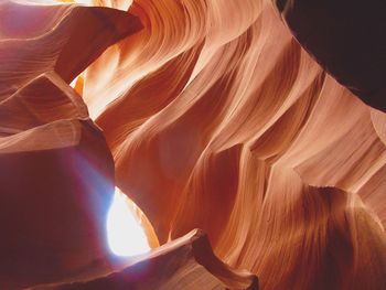 Rock formations in canyon