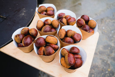 Close-up of strawberries