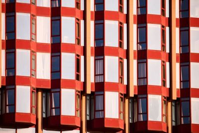 Full frame shot of office building