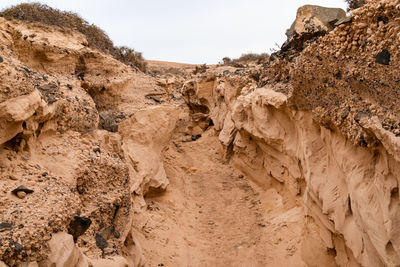 Rock formations