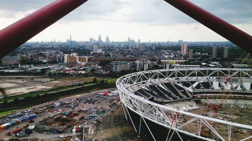 View of cityscape against sky
